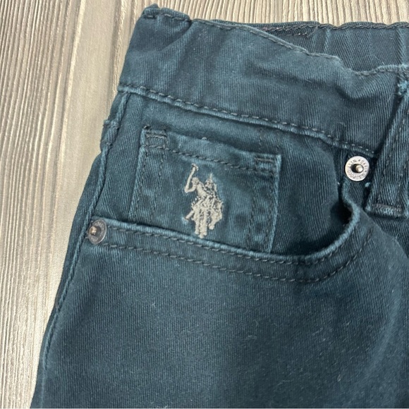 Kids US Polo Assn Black Jeans Boys Size 10 Straight Classic - Picture 2 of 4
